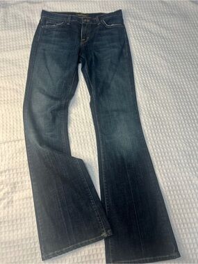 David Kahn Indigo Flare Wide-Leg Jeans